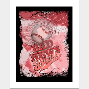 Little Bears Rebellion The News Bears Retro Baseball Couture Posters and Art